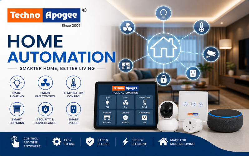 Smart Home & Hotel Automation Modern By Techno Apogee